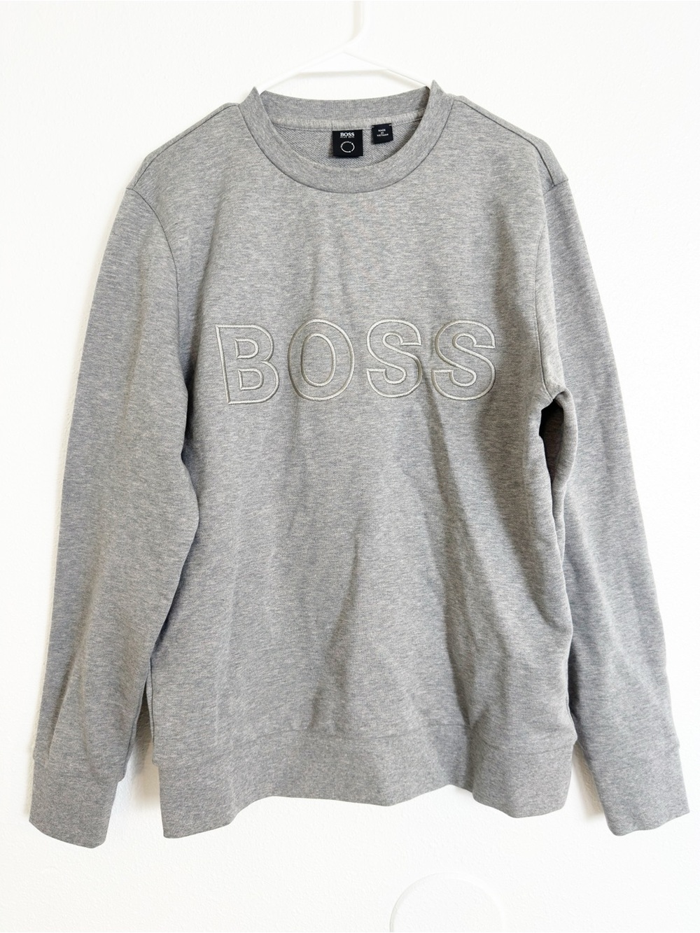 BOSS Hugo Boss embroidered crewneck sweatshirt